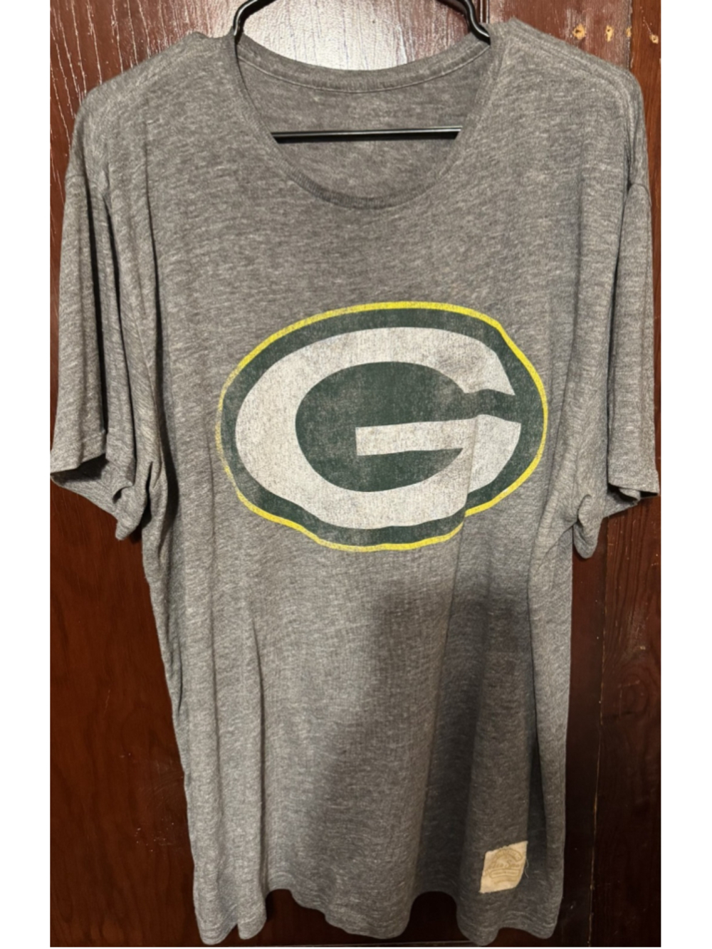 Green Bay Packers Retro Sport T-shirt Men's Sz XXL (?) Gray